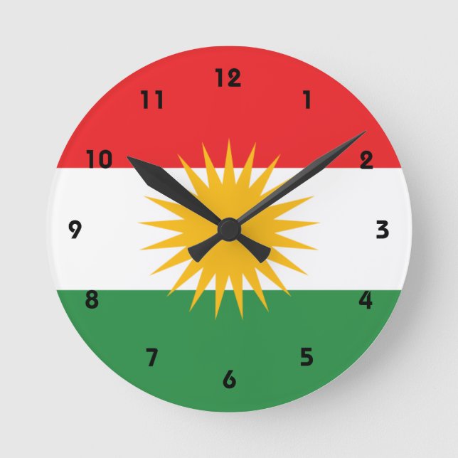 Reloj Redondo Mediano kurdistan (Anverso)