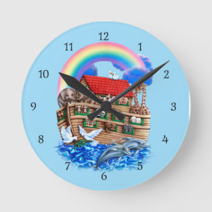 Reloj Redondo Mediano La arca de Noah