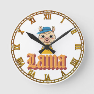 Reloj Redondo Mediano La belleza de la Llama en los detalles