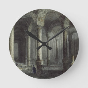 Reloj Redondo Mediano La cisterna del Compartimiento-Veber-Direg, o el