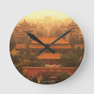Reloj Redondo Mediano La ciudad Prohibida