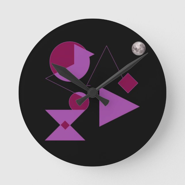 Reloj Redondo Mediano La Conexión Space Martini II (Anverso)