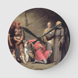 Reloj Redondo Mediano La conversión de Roberto, duque de Normandía,
