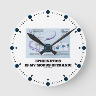 Reloj Redondo Mediano La Epigenética Es Mi Modus Operandi (Mecanismos)