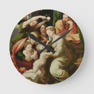 Reloj Redondo Mediano La familia santa