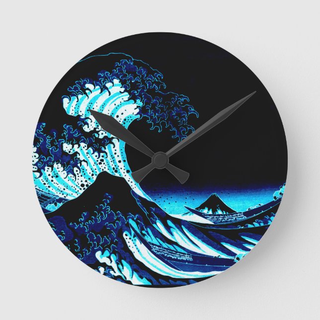 Reloj Redondo Mediano La Gran Ola (Anverso)