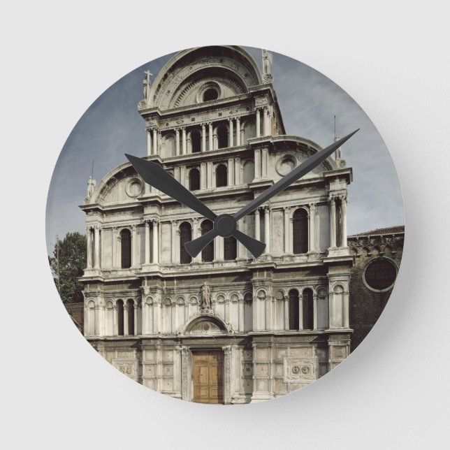 Reloj Redondo Mediano La iglesia de San Zaccaria, 1480-1500 (foto) (Anverso)