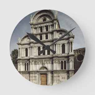 Reloj Redondo Mediano La iglesia de San Zaccaria, 1480-1500 (foto)