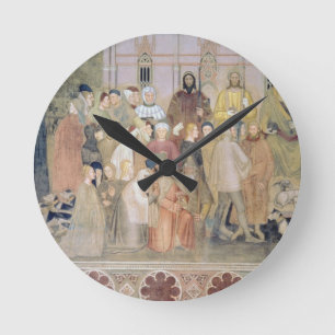 Reloj Redondo Mediano La iglesia militante y triunfante, detalle, de t