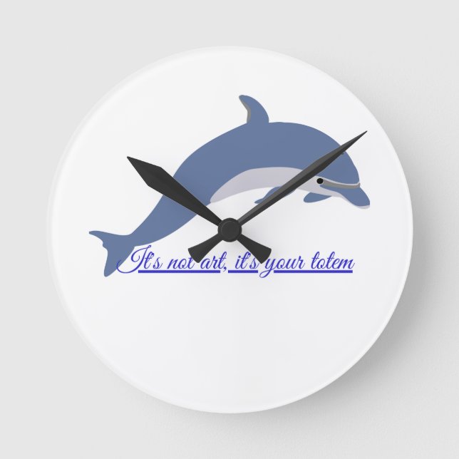 Reloj Redondo Mediano La libertad como principio (Anverso)