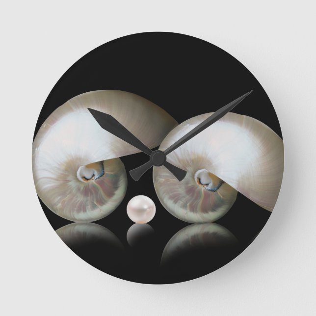 Reloj Redondo Mediano La Madre de la Perla (Anverso)