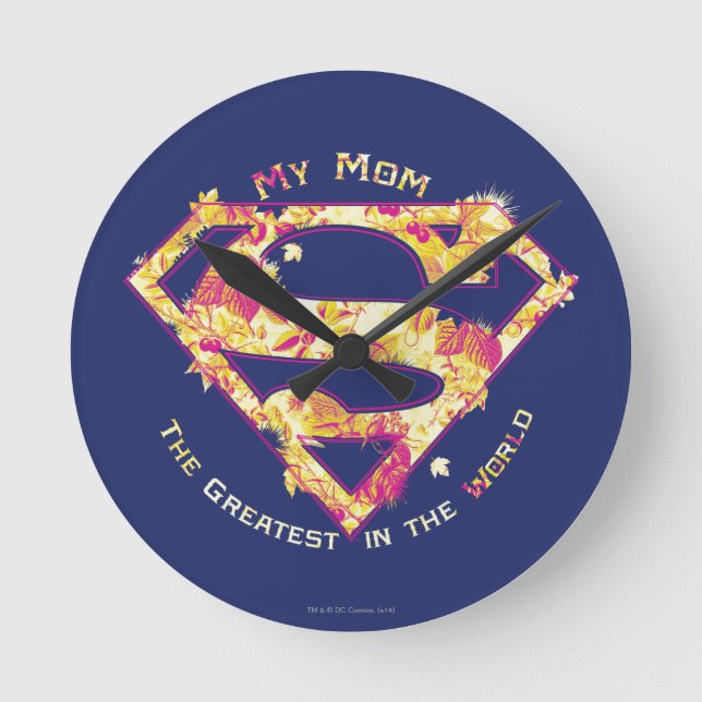 Reloj Redondo Mediano La madre más grande del mundo (Anverso)