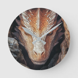 Reloj Redondo Mediano La mirada de Dragón