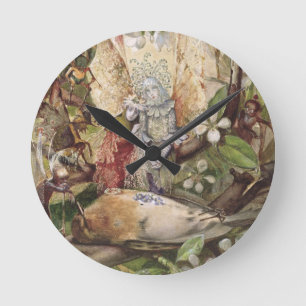 Reloj Redondo Mediano La muerte de Robin del Gallo (con c/c en papel)