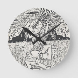 Reloj Redondo Mediano La semilla