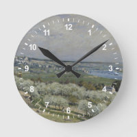 La terraza en Santo-Germán, primavera