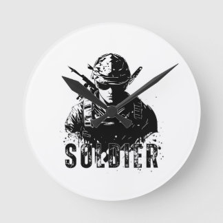 Reloj Redondo Mediano La valentía en cada marea