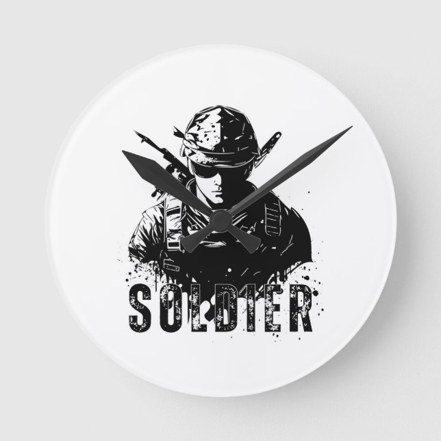 Reloj Redondo Mediano La valentía en cada marea (Anverso)