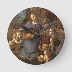 Reloj Redondo Mediano La Virgen de las rocas