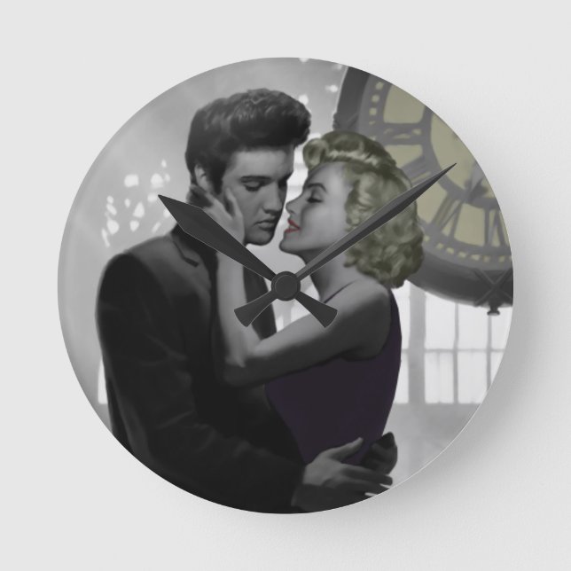 Reloj Redondo Mediano La vuelta del amor (Anverso)