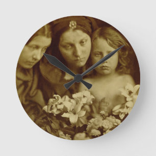 Reloj Redondo Mediano La vuelta después de tres días, c.1865 (foto de