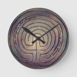 Reloj Redondo Mediano Labyrinth Symbol 