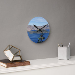 Reloj Redondo Mediano Lago Crater