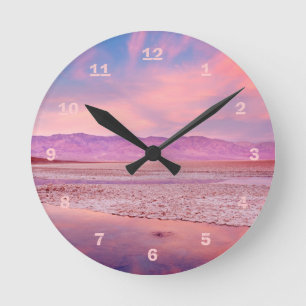 Reloj Redondo Mediano Lago Death Valley water
