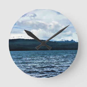 Reloj Redondo Mediano Lago Odell, OR
