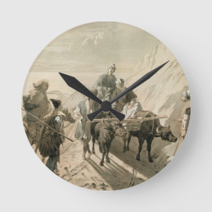 Reloj Redondo Mediano Lago Sevang o Cockcha, Transcaucasia, plato 2