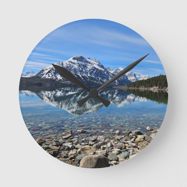 Reloj Redondo Mediano Lago St Mary (Anverso)