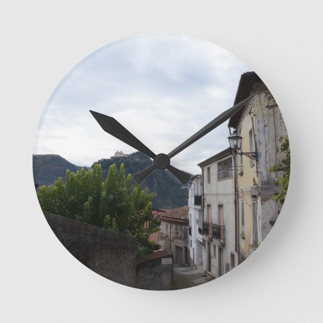Reloj Redondo Mediano Laino Borgo (Anverso)