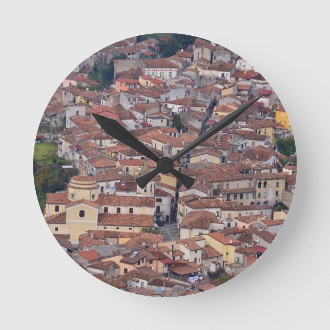 Reloj Redondo Mediano Laino Borgo desde arriba (Anverso)