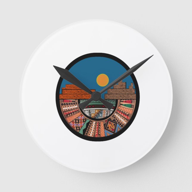 Reloj Redondo Mediano Land to bless (Anverso)