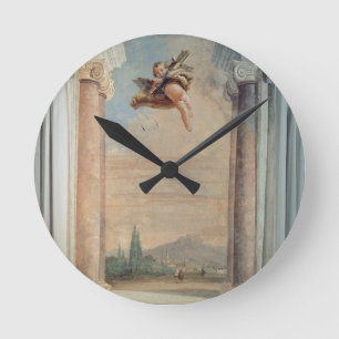 Reloj Redondo Mediano Landscape with Cupid, from the 'Foresteria' (Guest