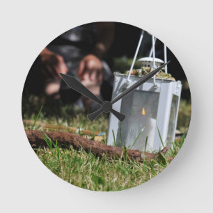 Reloj Redondo Mediano Lantern of light
