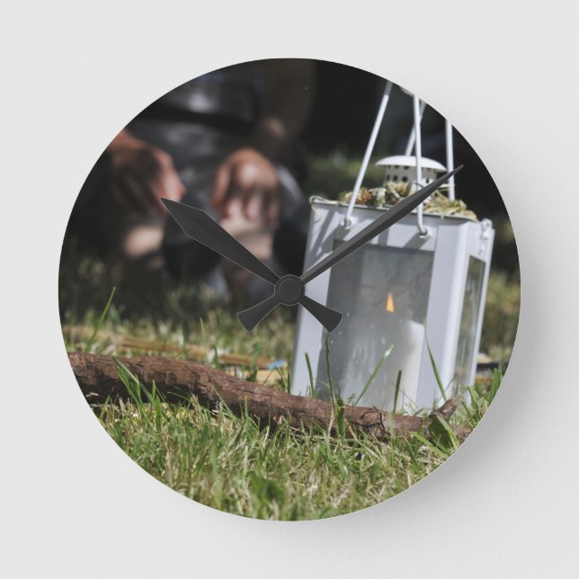 Reloj Redondo Mediano Lantern of light (Anverso)