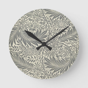 Reloj Redondo Mediano Larkspur, wallpaper design, 1872