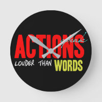 Las Acciones Hablan Más Fuerte