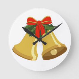 Reloj Redondo Mediano Las campanas están sonando