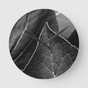 Reloj Redondo Mediano las hojas