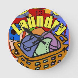 Reloj Redondo Mediano Lavandería