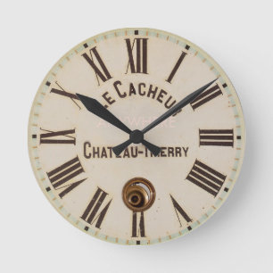 Reloj Redondo Mediano LE CACHEUR   Estilo clásico capturado