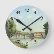 Le Pont Du Chemin De Fer Camille Pissarro