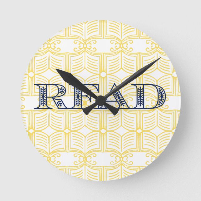 RELOJ REDONDO MEDIANO LEER  (Anverso)