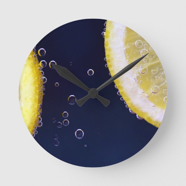 Reloj Redondo Mediano Lemon (Anverso)