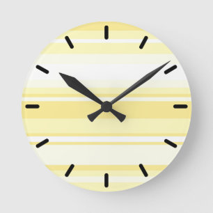 Reloj Redondo Mediano Lemon stripes