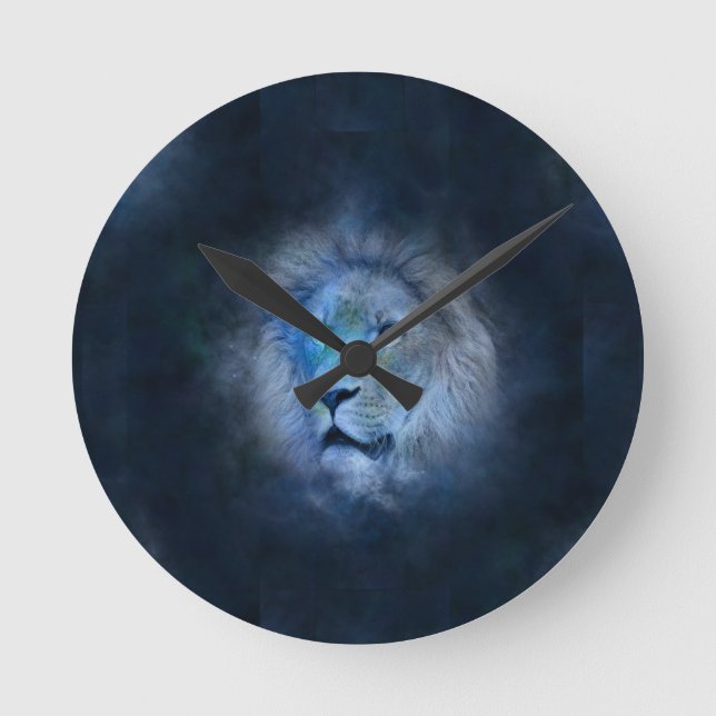 Reloj Redondo Mediano león (Anverso)