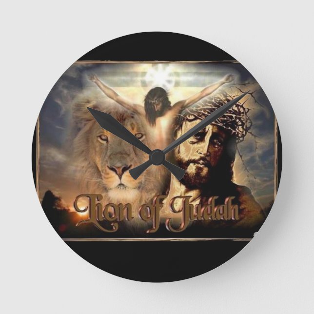 Reloj Redondo Mediano León de Judah (Anverso)