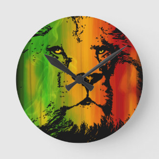 Reloj Redondo Mediano León de Rasta